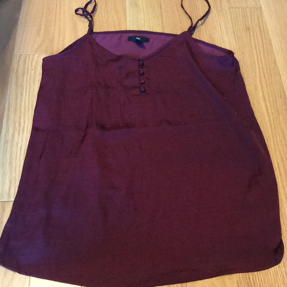 Maroon cami